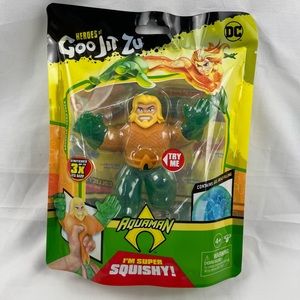 Aquaman Heroes of Goo Jit Zu Licensed Marvel Hero Action Figure.